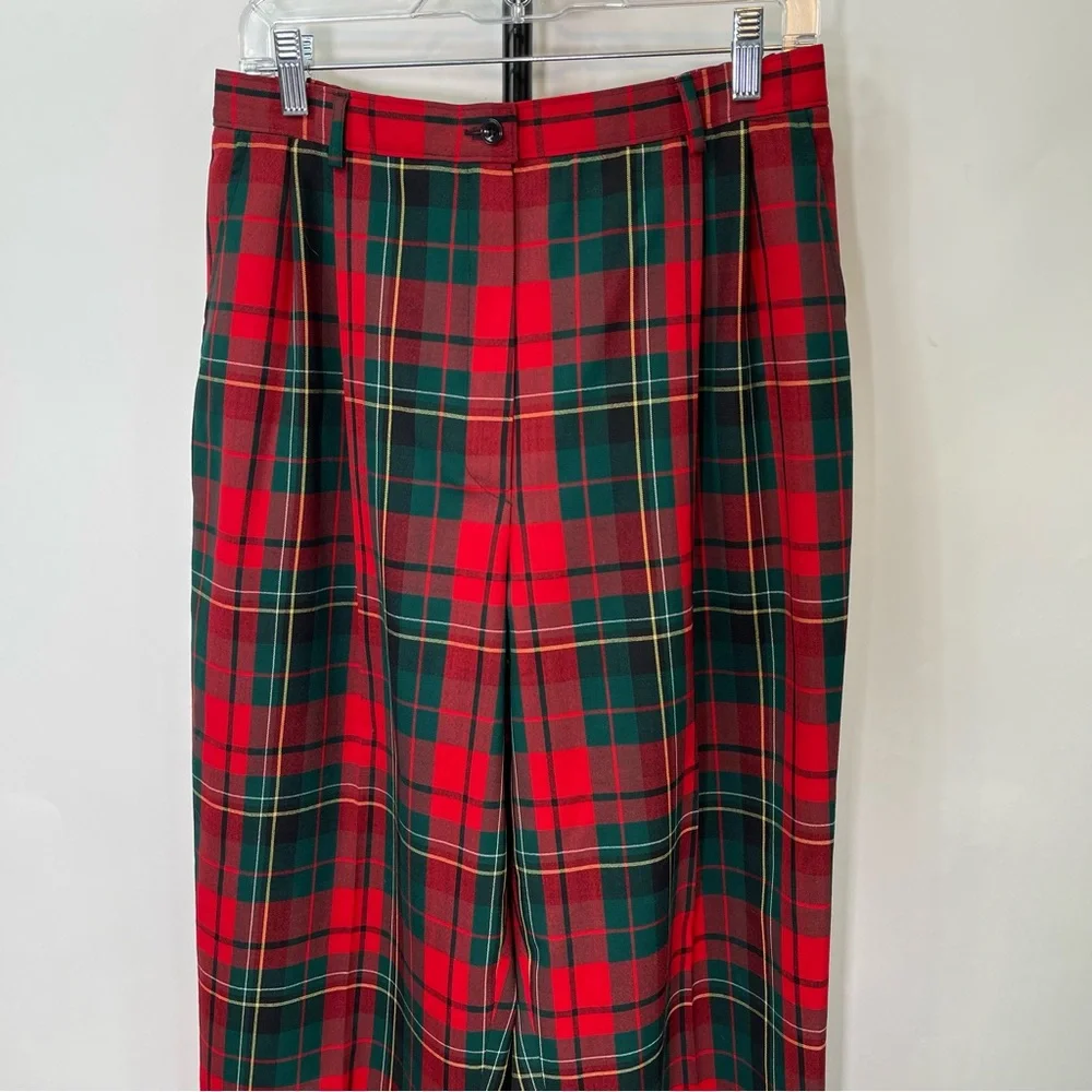 Vintage Pendleton Plaid Vest and Matching Trousers Size 14 Womens - Picture 6 of 10